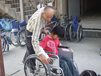 車いす体験学習