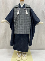 三歳男の子被布セット No.9 市松
