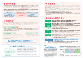 地域福祉権利擁護事業 パンフレット裏面
